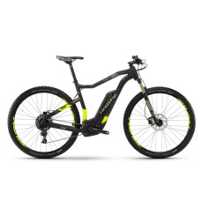 Велосипед Haibike SDURO HardNine Carbon 8.0 500Wh 29", рама L, бело-черно-желтый. 2018 (арт 4540106850)
